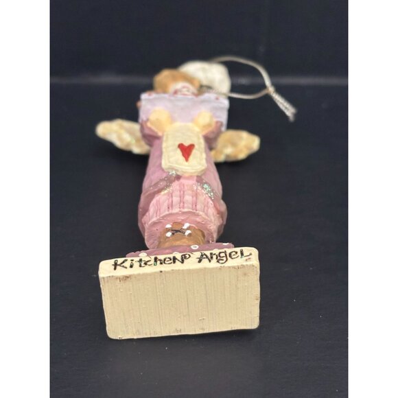 Kurt S. Adler Kitchen Angel Ornament Hand-Painted Resin Chef Hat #Folkart Hand P - Picture 10 of 10